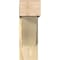 Ekena Millwork Traditional Block Rough Sawn Bracket w/ Offset Brace, Douglas Fir, 8"W x 24"D x 24"H BKT0806X24X24TRA05RDF - alternate 2